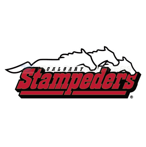 Calgary Stampeders Iron-on Stickers (Heat Transfers)NO.7584